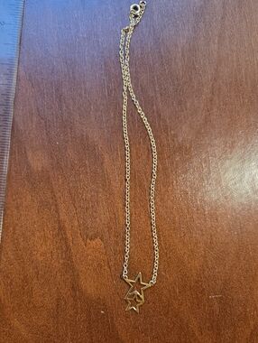 Gold Star Pendant Necklace - Women Jewelry